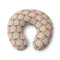 Floral Nursing Pillow Cover (Pink)