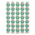 Earthy Pattern Baby Swaddle (White)