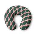 Leafy Nursing Pillow Cover (Pink)